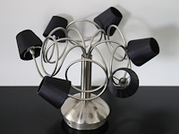Retro plafondlamp met 6 lichtpunten