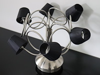 Retro plafondlamp met 6 lichtpunten - afbeelding 2 van  5
