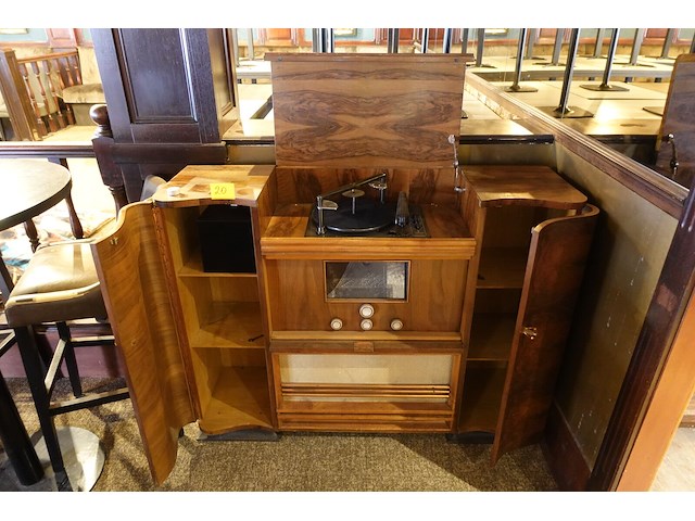 Retro platenspeler paillard - afbeelding 4 van  6