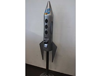 Retro raket - capsuleautomaat - afbeelding 2 van  5