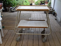 Retro serveerwagen willy van der meeken - afbeelding 1 van  5