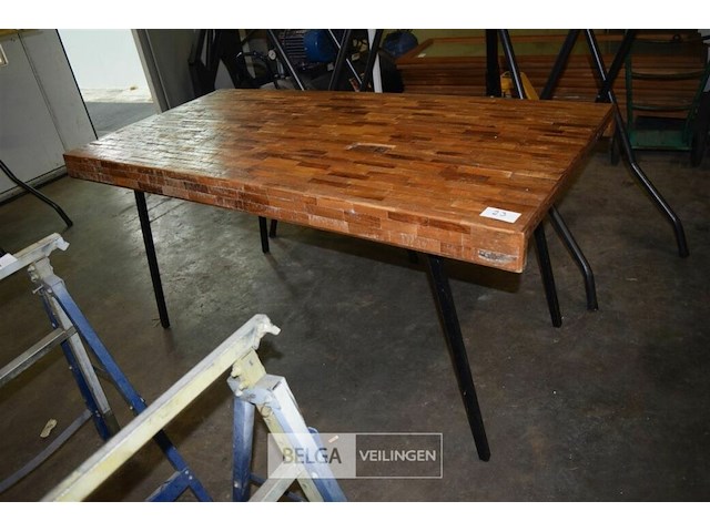 Retro tafel 160x78cm - afbeelding 1 van  4