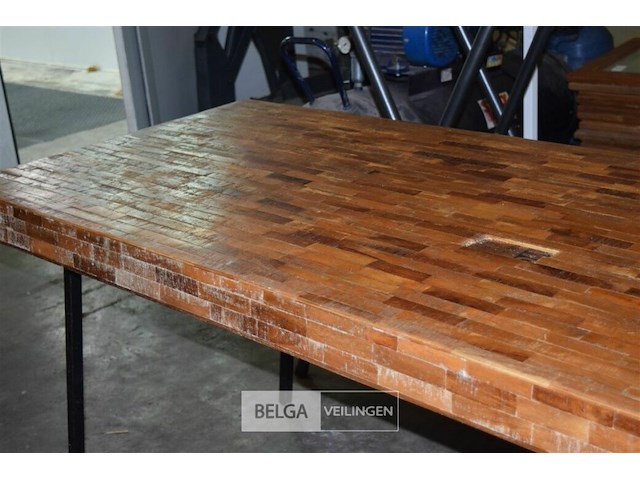 Retro tafel 160x78cm - afbeelding 3 van  4