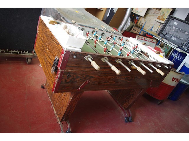Retro tafelvoetbal jupiter - afbeelding 2 van  2