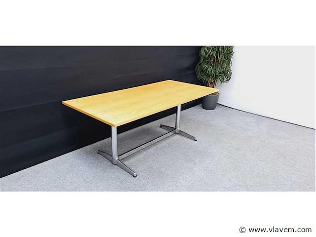 Retro vergadertafel ceka - afbeelding 2 van  5