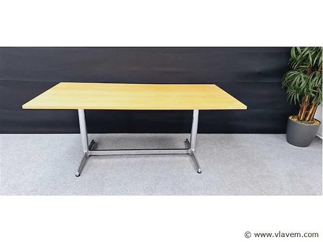 Retro vergadertafel ceka - afbeelding 4 van  5