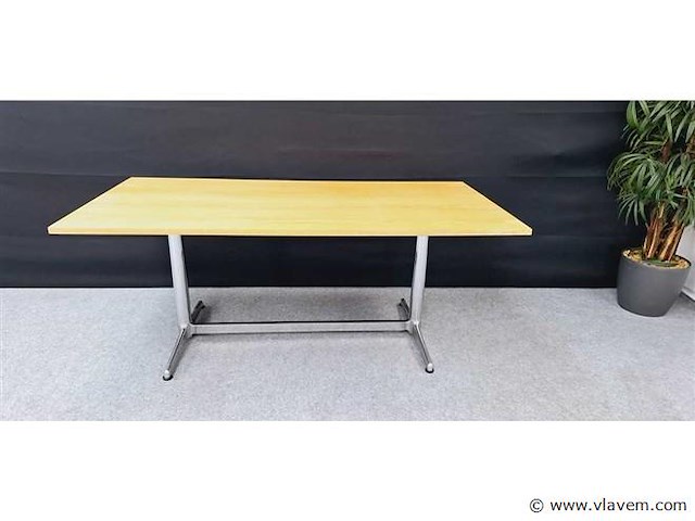 Retro vergadertafel ceka - afbeelding 4 van  5