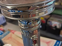 Retro zaklamp 3 x werkend nieuw h 370 mm - afbeelding 4 van  5