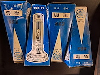 Retro zaklamp 5 x werkend nieuw h 190 mm - afbeelding 1 van  6