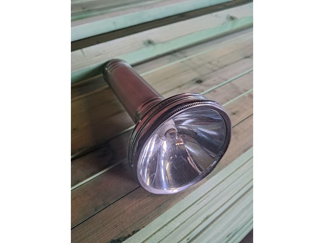 Retro zaklamp 5 x werkend nieuw h 190 mm - afbeelding 4 van  6