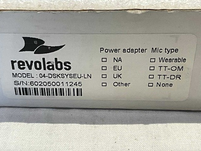 Revolabs 05-tblmiceu-dr11 microfoon - afbeelding 5 van  5