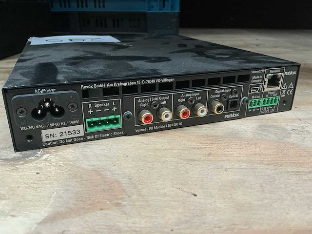 Revox voxnet room amplifier - afbeelding 3 van  3
