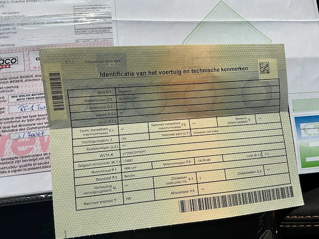 Rewaco rf1 turbo trike - afbeelding 11 van  19