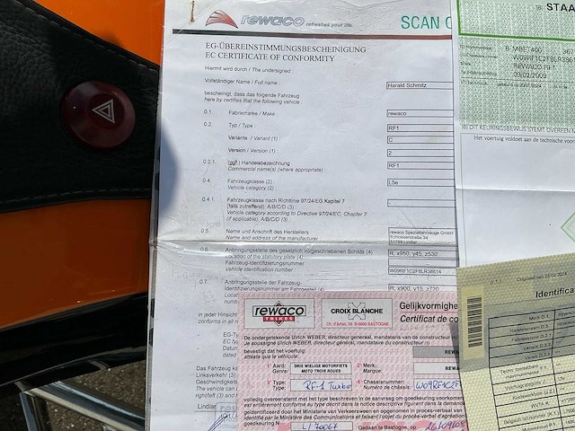 Rewaco rf1 turbo trike - afbeelding 12 van  19