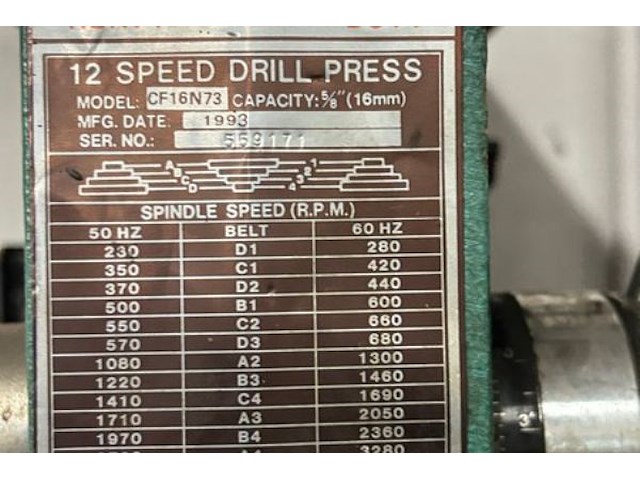 Rewer kolomboormachine - afbeelding 2 van  10