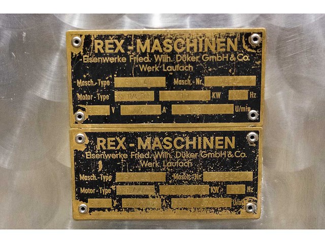 Rex - rks45 - cutter 45l volledig rvs - afbeelding 6 van  6