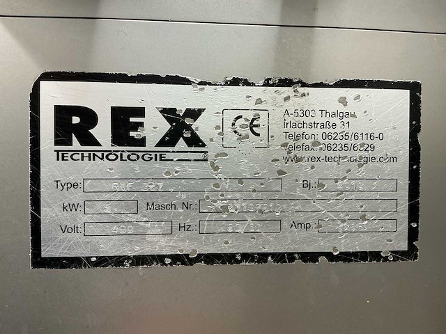 Rex rvf327 vacuüm vulbus - afbeelding 5 van  16