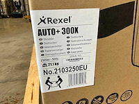 Rexel auto+300x papier shredder (2x) - afbeelding 2 van  3