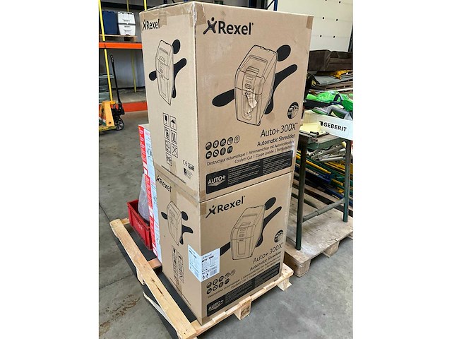 Rexel auto+300x papier shredder (2x) - afbeelding 3 van  3