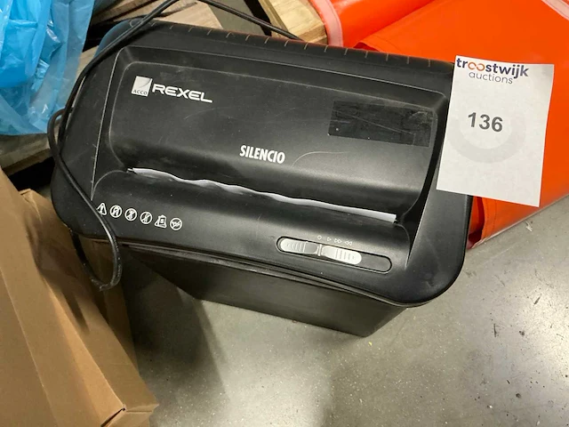 Rexel silencio papierversnipperaar - afbeelding 1 van  2
