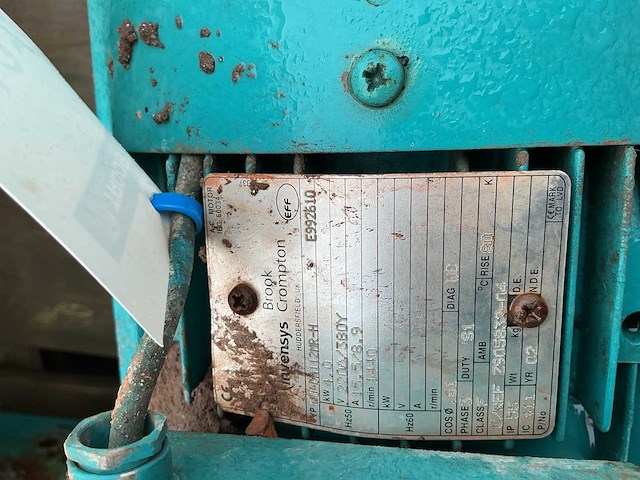 Rexnord. elektromotor met vertragingskast - afbeelding 3 van  4