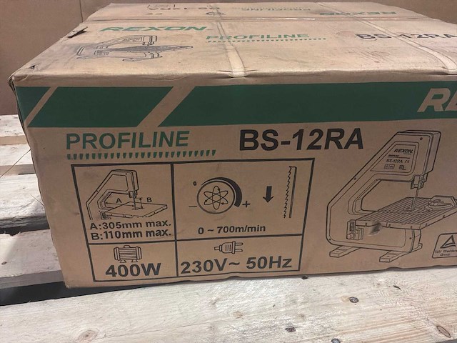 Rexon bs-12ra lintzaagmachine - afbeelding 3 van  5