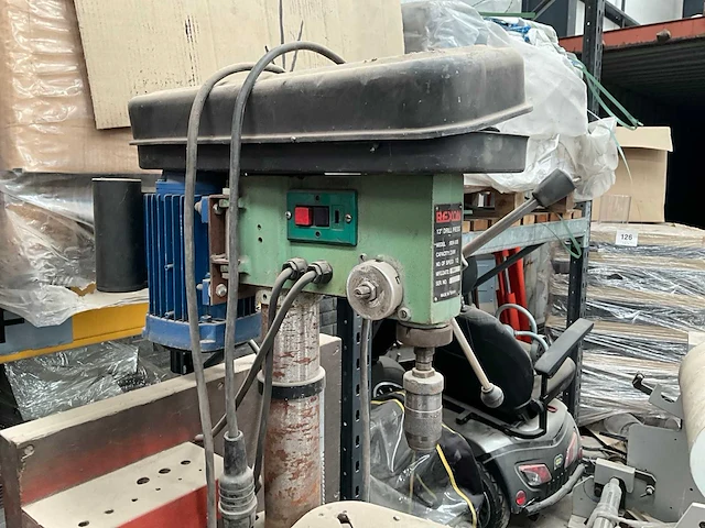 Rexon rdm-80b kolomboormachine - afbeelding 4 van  5