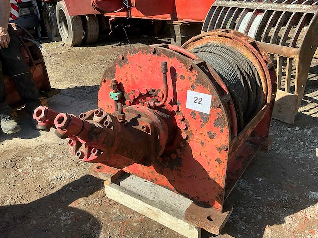 Rexrod hydraulische winch - afbeelding 3 van  7