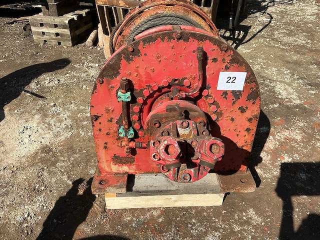 Rexrod hydraulische winch - afbeelding 5 van  7