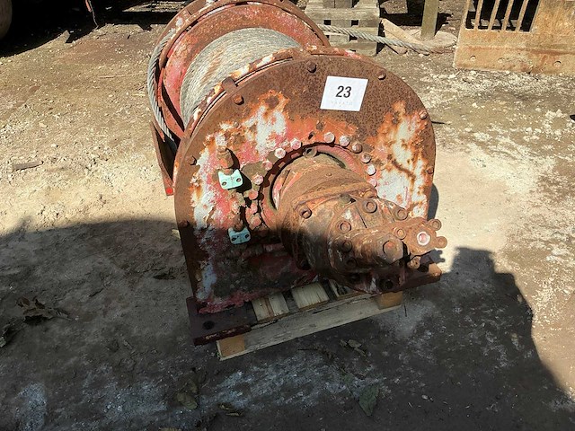 Rexrod hydraulische winch - afbeelding 4 van  6
