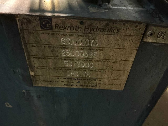 Rexroth hydraulisch aggregaat - afbeelding 6 van  6