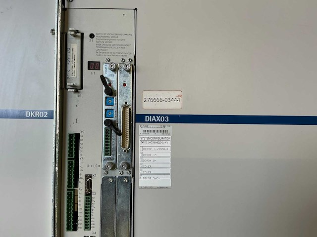 Rexroth indramat diax03 / dkr02 industriële servo aandrijfregelaar - afbeelding 6 van  8