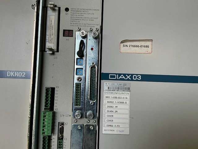Rexroth indramat diax03 / dkr02 industriële servo aandrijfregelaar - afbeelding 6 van  9