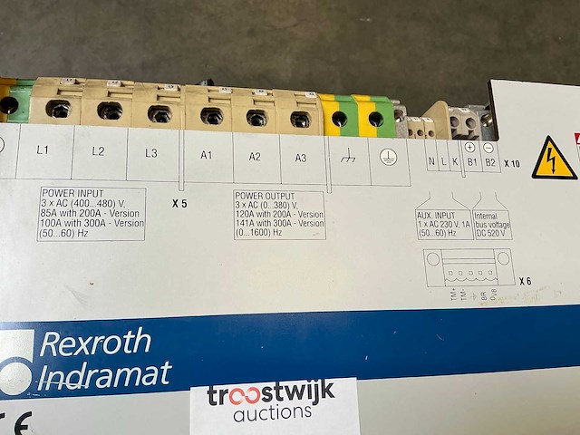 Rexroth indramat diax03 / dkr02 industriële servo aandrijfregelaar - afbeelding 9 van  9