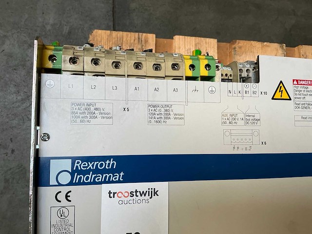 Rexroth indramat diax03 / dkr02 industriële servo aandrijfregelaar - afbeelding 7 van  7
