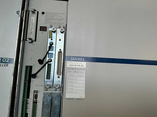 Rexroth indramat diax03 / dkr02 industriële servo aandrijfregelaar - afbeelding 6 van  7