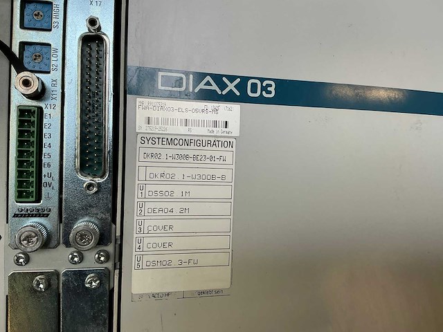 Rexroth indramat diax03 / dkr02 industriële servo aandrijfregelaar - afbeelding 6 van  7