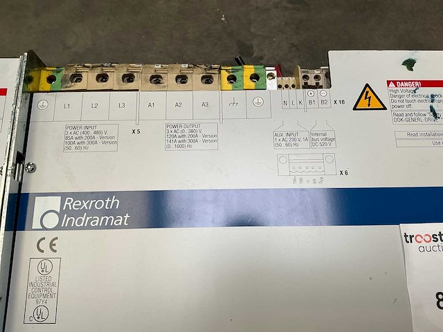Rexroth indramat diax03 / dkr02 industriële servo aandrijfregelaar - afbeelding 6 van  8