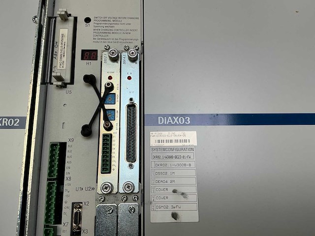 Rexroth indramat diax03 / dkr02 industriële servo aandrijfregelaar - afbeelding 8 van  8