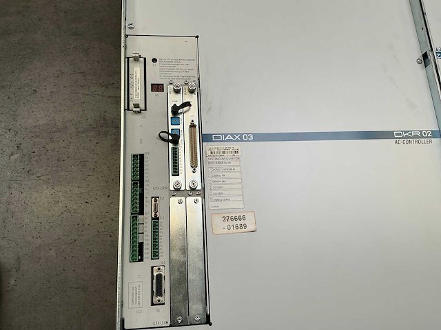 Rexroth indramat diax03 / dkr02 industriële servo aandrijfregelaar - afbeelding 7 van  10