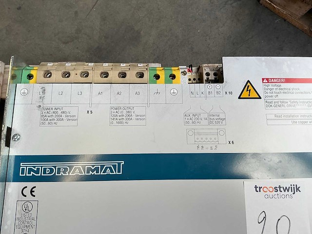Rexroth indramat diax03 / dkr02 industriële servo aandrijfregelaar - afbeelding 9 van  10