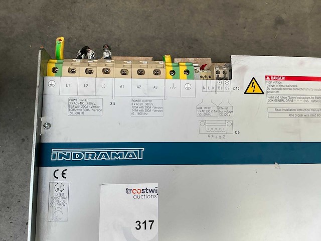 Rexroth indramat diax03 / dkr02 industriële servo aandrijfregelaar - afbeelding 10 van  10