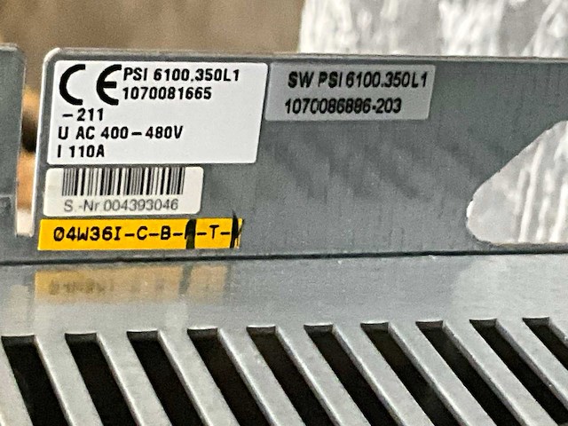 Rexroth psi6100.350l1 frequentieregelaar - afbeelding 5 van  5