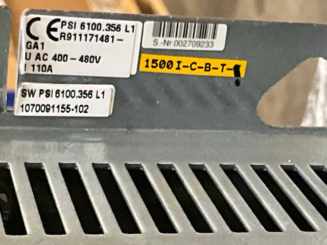 Rexroth psi6100.356l1 frequentieregelaar - afbeelding 5 van  5