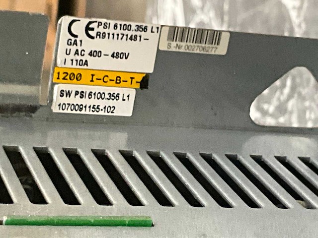 Rexroth psi6100.356l1 frequentieregelaar - afbeelding 5 van  5