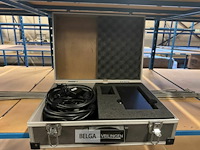 Rexton 4-port video switch in flightcase