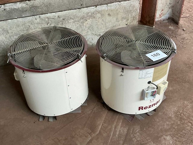 Reznor maximizor 4500 ventilator (2x) - afbeelding 1 van  2