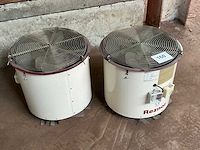 Reznor maximizor 4500 ventilator (2x) - afbeelding 1 van  2