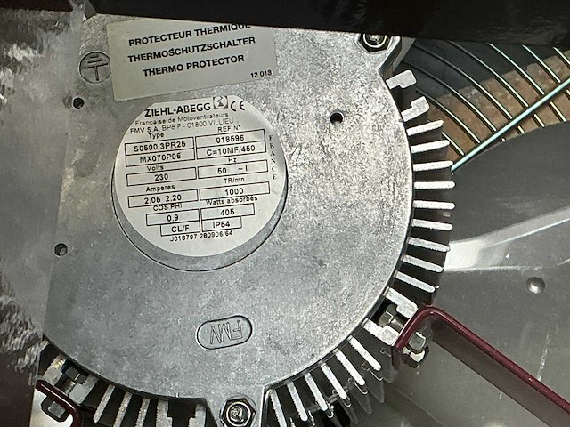 Reznor maximizor ventilator - afbeelding 8 van  8