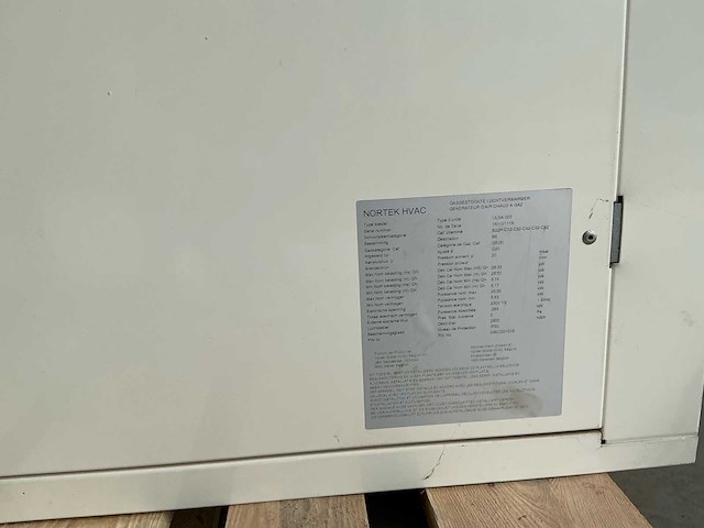 Reznor ulsa 050 gas luchtverwarmer - afbeelding 2 van  10